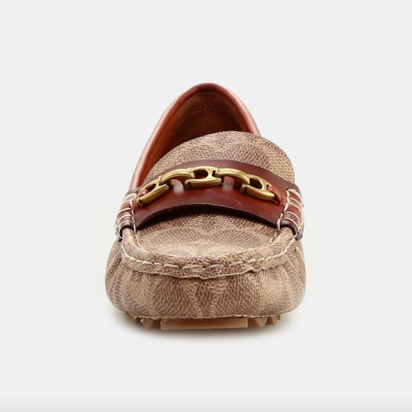 Coach Crosby Signature Buckle Bit Canvas Driver - Picture 3 of 4